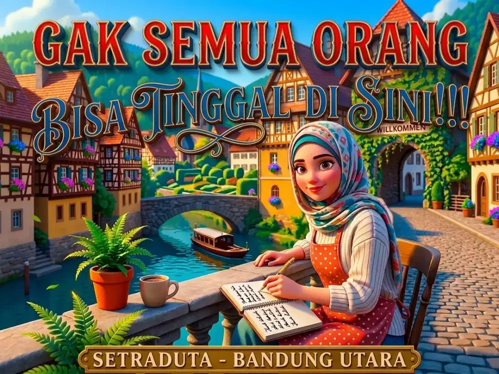 JUAL RUMAH DI SETRADUTA, PASTEUR, SARIJADI, BANDUNG UTARA.