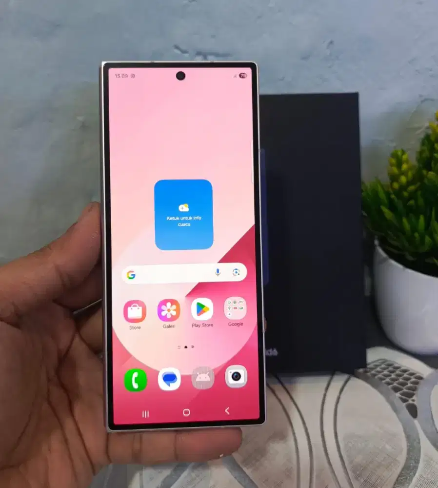 SAMSUNG Z FOLD 6 5G RAM 12/512GB ORIGINAL SEIN MULUS NORMAL FULLSHET