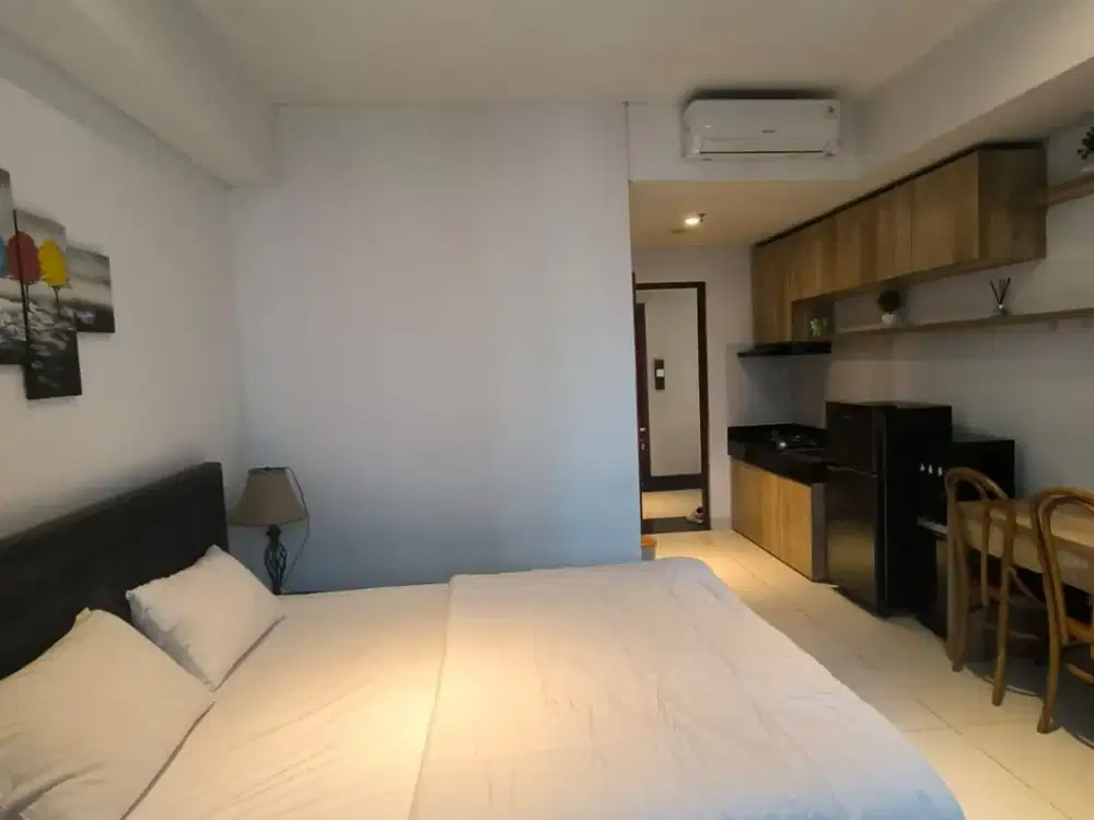 Sewa Apartemen Roseville 4jt/bln Termasuk IPL Type Studio 30sqm Tinggal Bawa Koper - Fasilitas Lengkap