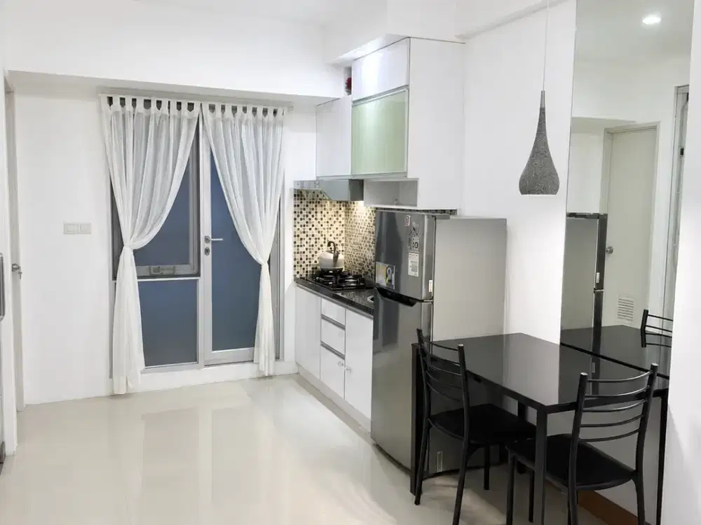 Disewakan 2BR Oak Tower B Lantai 12 – Keamanan 24 Jam, Gym, Pool, Jaklingko Dekat, Pulo Gadung