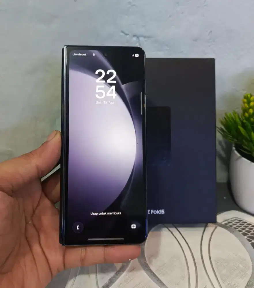 SAMSUNG Z FOLD 5 5G RAM 12/512GB ORIGINAL SEIN MULUS NORMAL FULLSHET