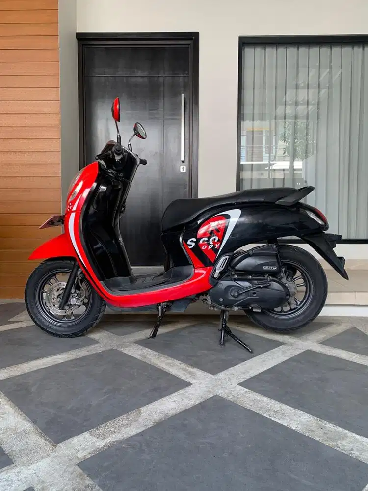 HONDA SCOOPY 2022 PAJAK ON, PLAT DKI, SRT LGKP, MESIN ENAK SIAP PAKAI
