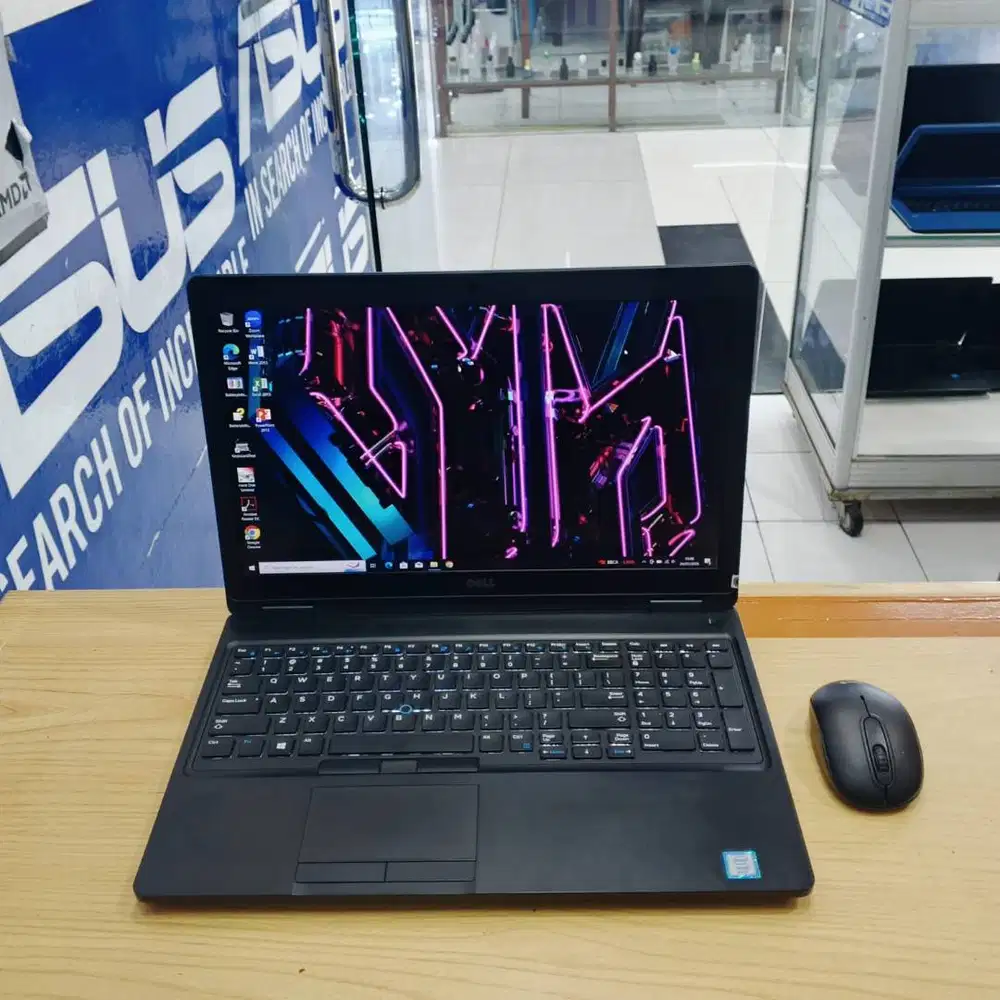 PROMO LAPTOP KERJA KANTORAN DELL PRECISION 3520 INTEL XEON RAM 16GB