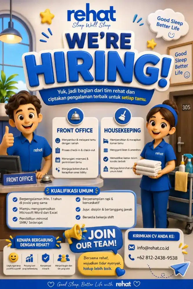 Lowongan Kerja Hotel . Lowker hotel bandung