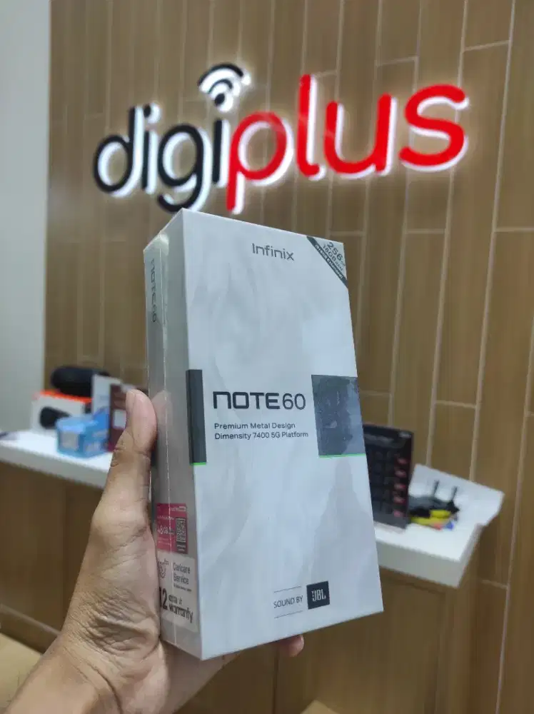 Infinix Note 60 5G 8/256GB Ready Warna Black & Titanium