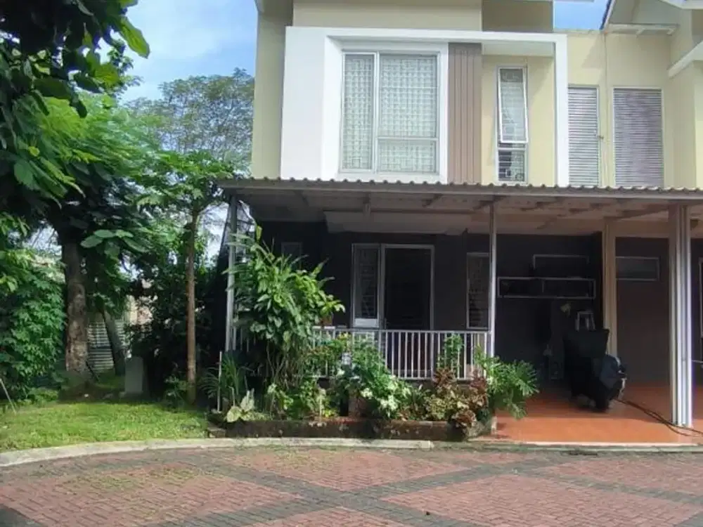 Di Jual Murah (BU) Rumah siap huni, nyaman & asri, semi furnished, Cluster Malibu Village, Gading Serpong - Tangerang
