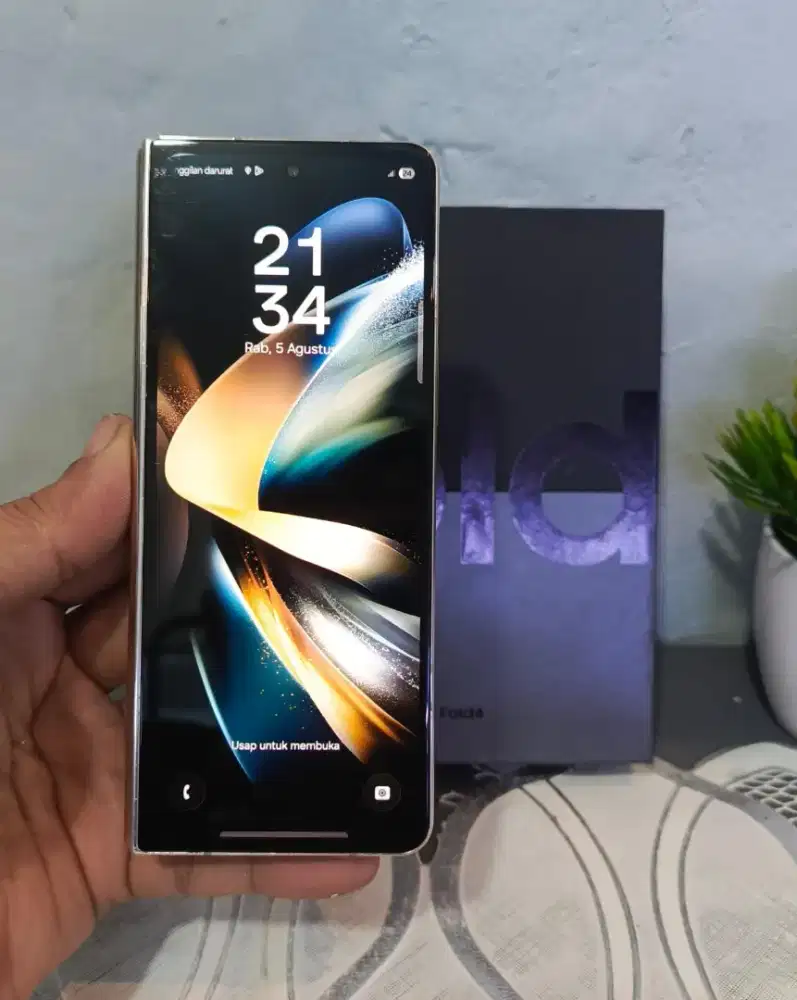 SAMSUNG Z FOLD 4 5G RAM 12/256GB ORIGINAL SEIN MULUS NORMAL FULLSHET