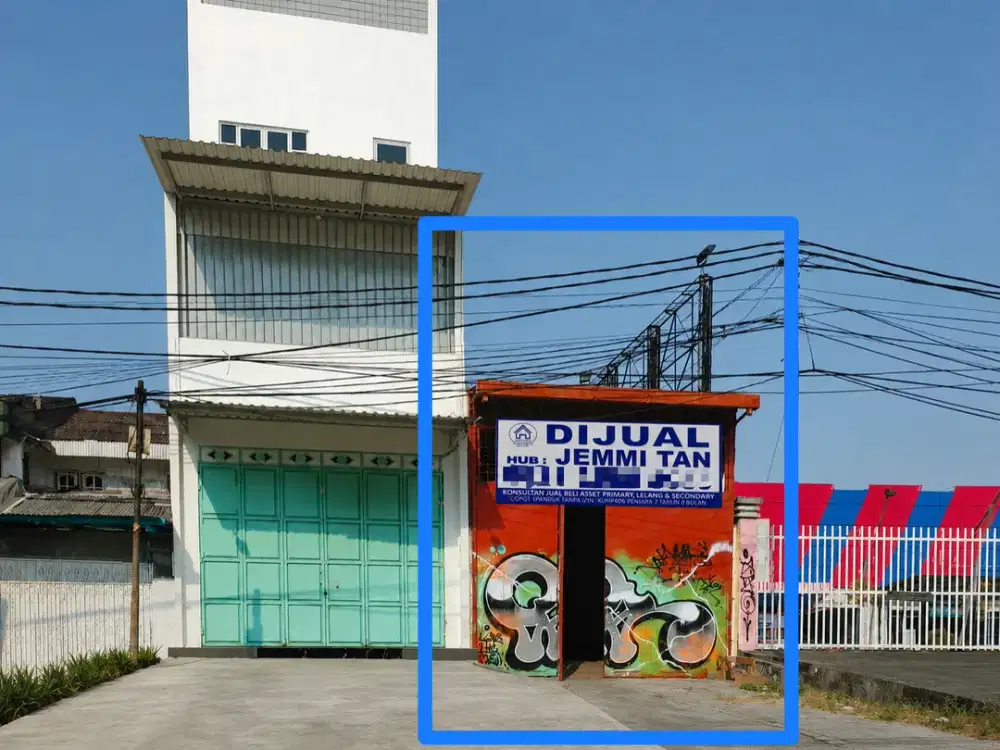 Dijual Gudang Kamal JORR Barat Baru Renovasi