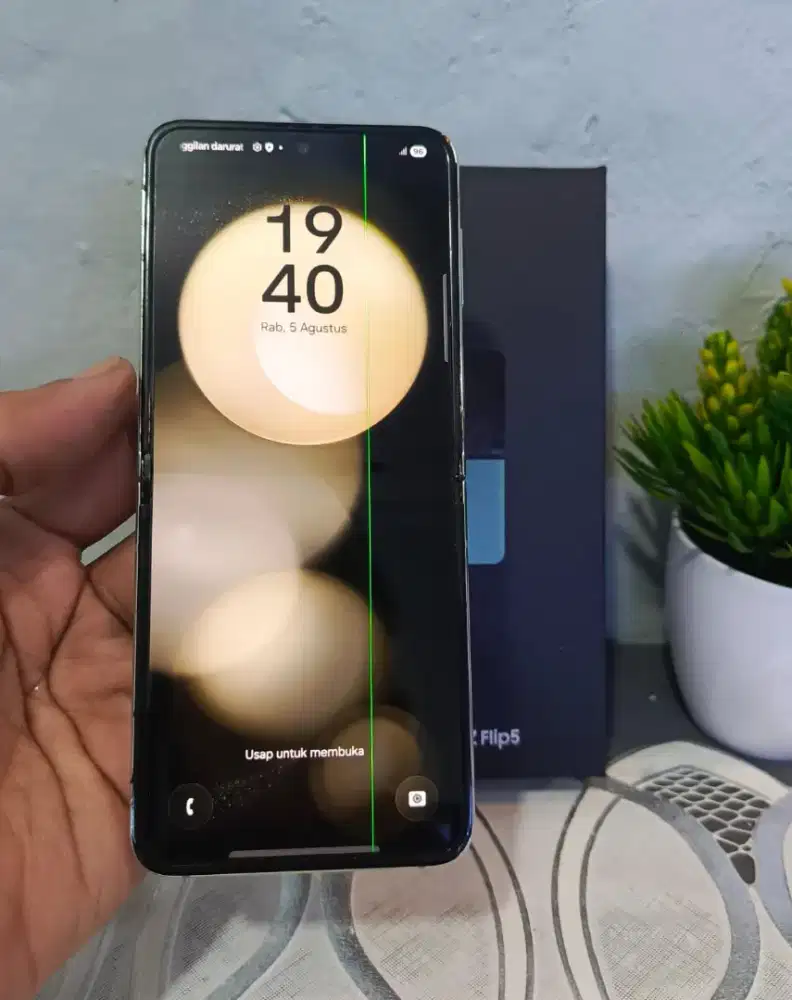SAMSUNG Z FLIP 5 5G RAM 8/512GB ORIGINAL SEIN MULUS NORMAL FULLSHET