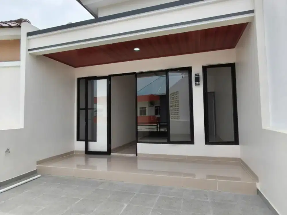 Di Jual Rumah MURAH, bangunan baru, siap huni di Villa Melati Mas, BSD City - Tangerang Selatan