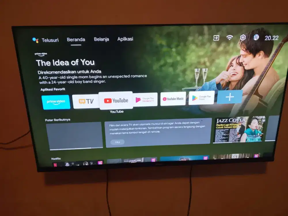 Smart tv coocaa 40inch