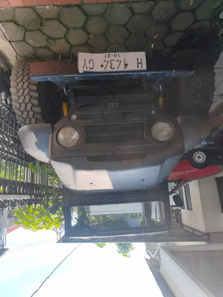 TOYOTA LAND CRUISER KANVAS VJ40 1964 Hitam JAUL BU LC KANVAS 1963/1965