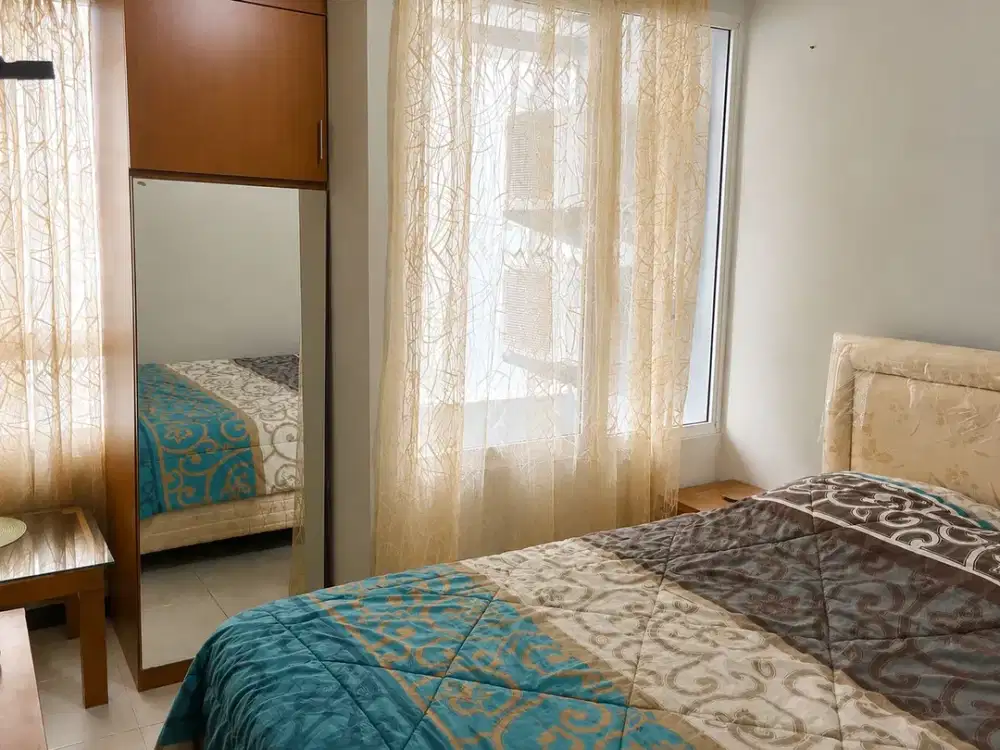 Disewakan Niffaro Park Apartemen Studio Furnish Termurah dekat Stasiun Cawang