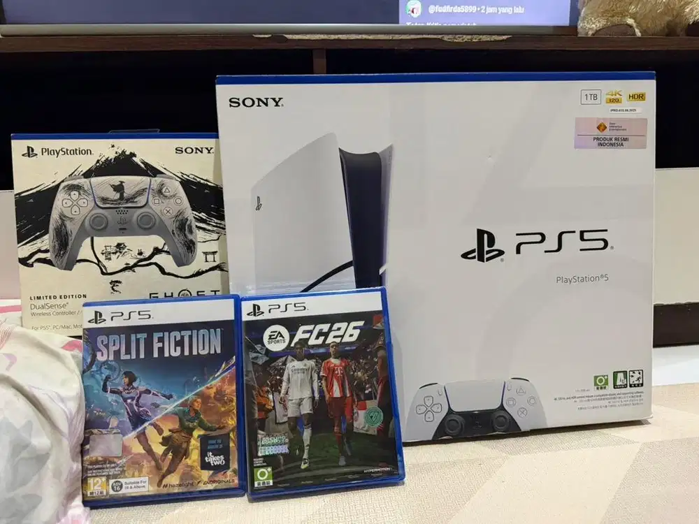 Dijual Sony PS5 Slim Disc Edition