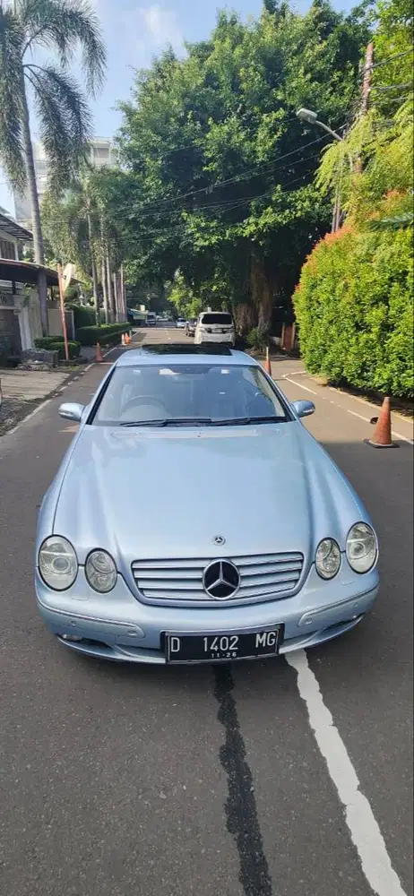 Mercedes Benz CL500 2001 Silver Jual BU Mercedes-Benz CL500 2000/2002