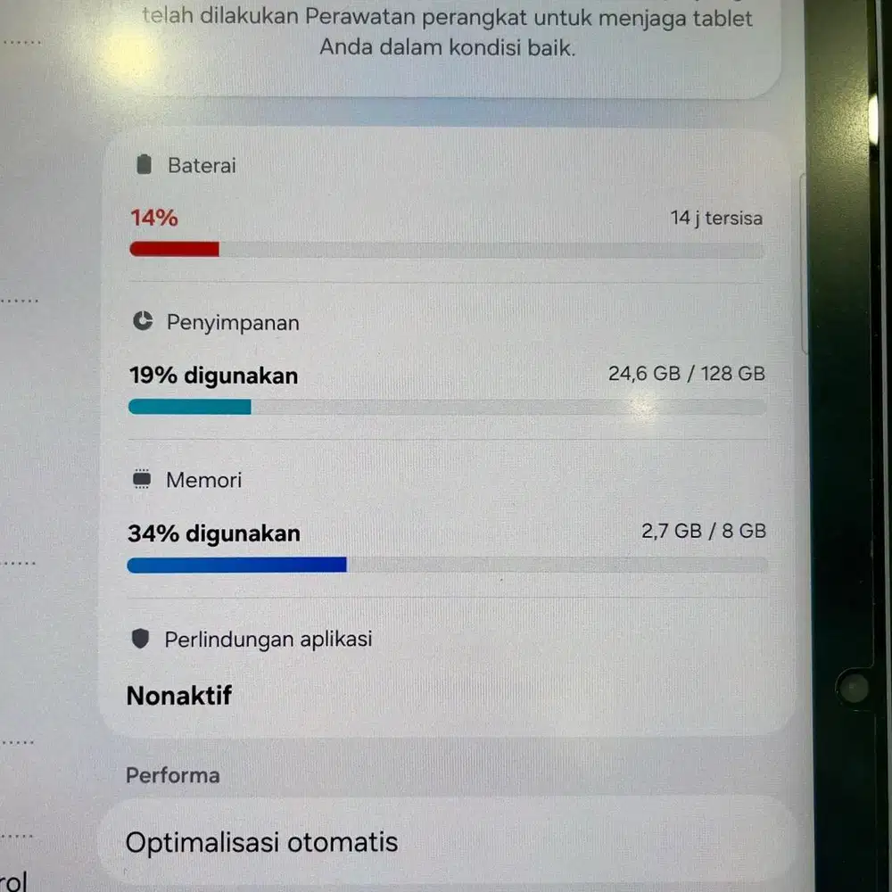 Samsung tab s10 fe 5g ram 8 / 128 resmi sein fullset original garansi