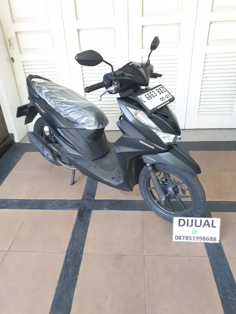 BEAT DELUXE TerTINGGI Pmk Th21 (L) STNK BARU 100%Ori SiapPakaiBUKTIKAN