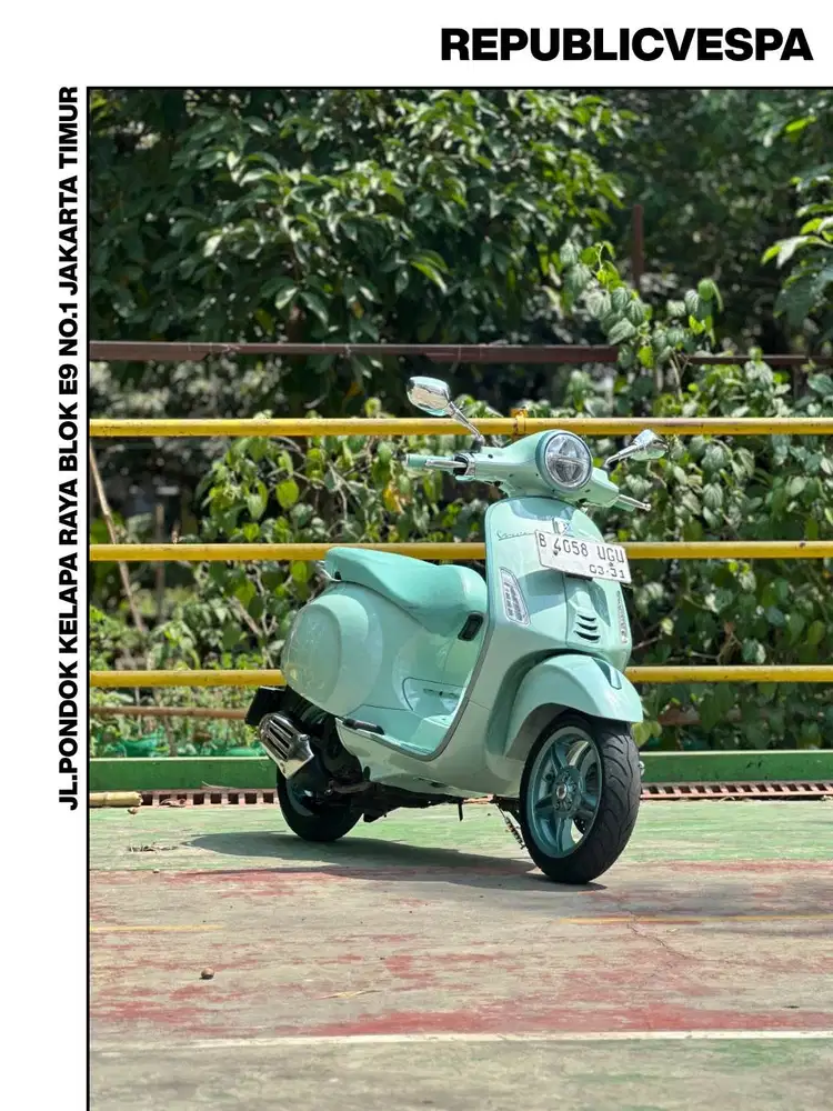 TERMURAH PIAGGIO VESPA PRIMAVERA S150 NEW MODEL TH 2025 GREEN RELAX