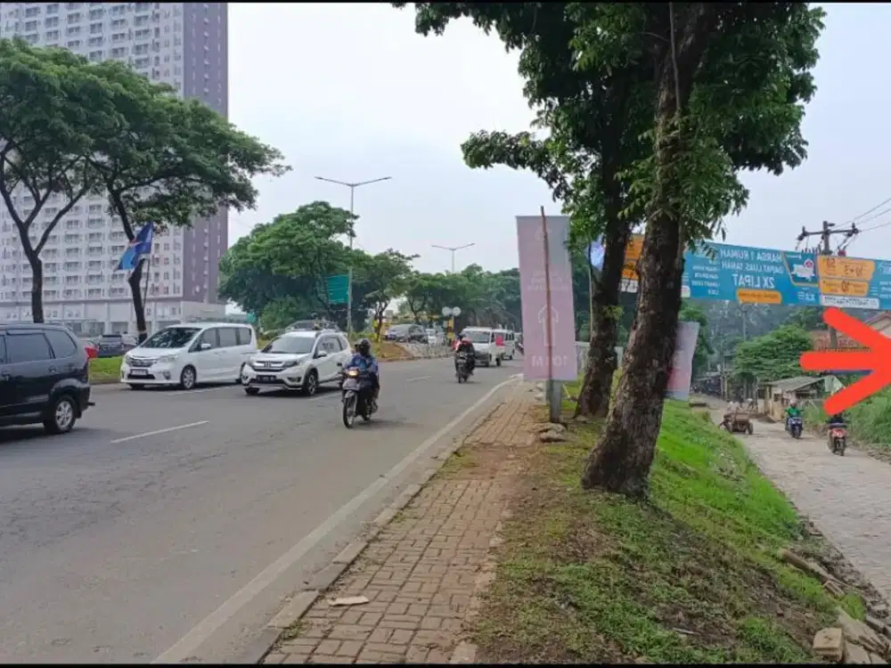 DI JUAL MURAH LAHAN, LETAK STRATEGIS, DEKAT STASIUN KRL. RAWA BUNTU dan TOL BSD, TANGERANG SELATAN.