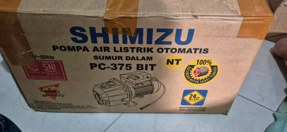 SHIMIZU PC-375 BIT NT Pompa Air Sumur Dalam Otomatis (Water Pump)