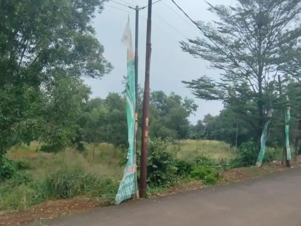 DI JUAL MURAH KAV. TANAH, Letak Strategis, cocok utk Perumahan / Gudang, Jl. Raya Puspitek, Tangerang Selatan