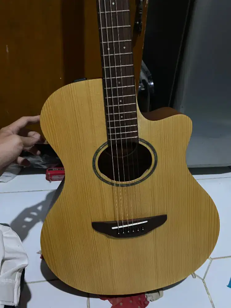 Gitar akustik yamaha APX600M - Natural Satin free softcase