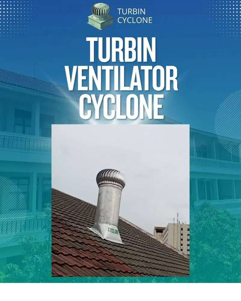 Ventilasi Udara Gresik untuk Industri: Keunggulan Turbin Ventilator