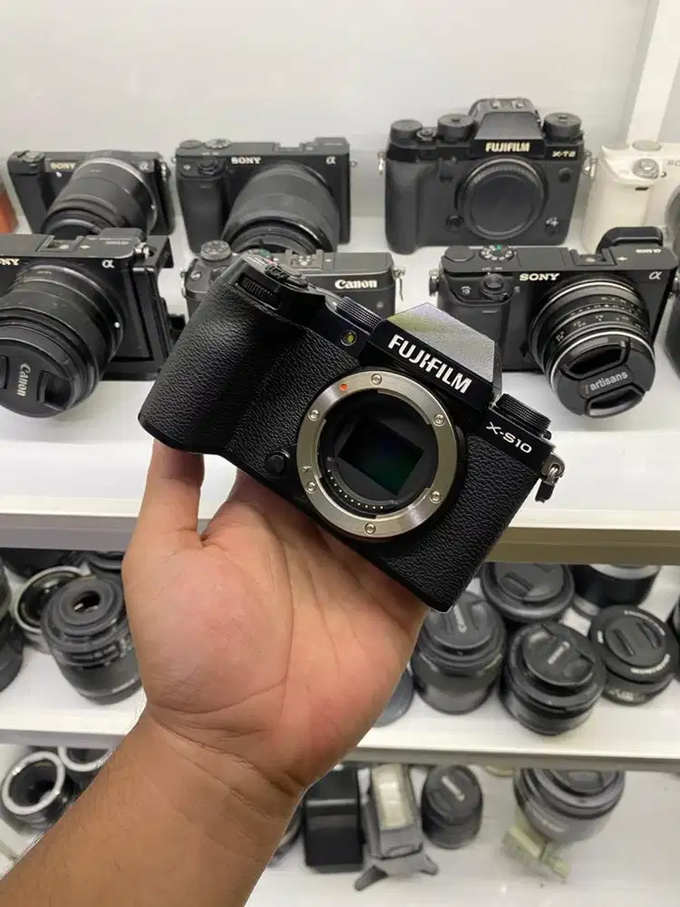 Kamera fujifilm XS10 fullset box mulus like new sc 1xxx seperti baru