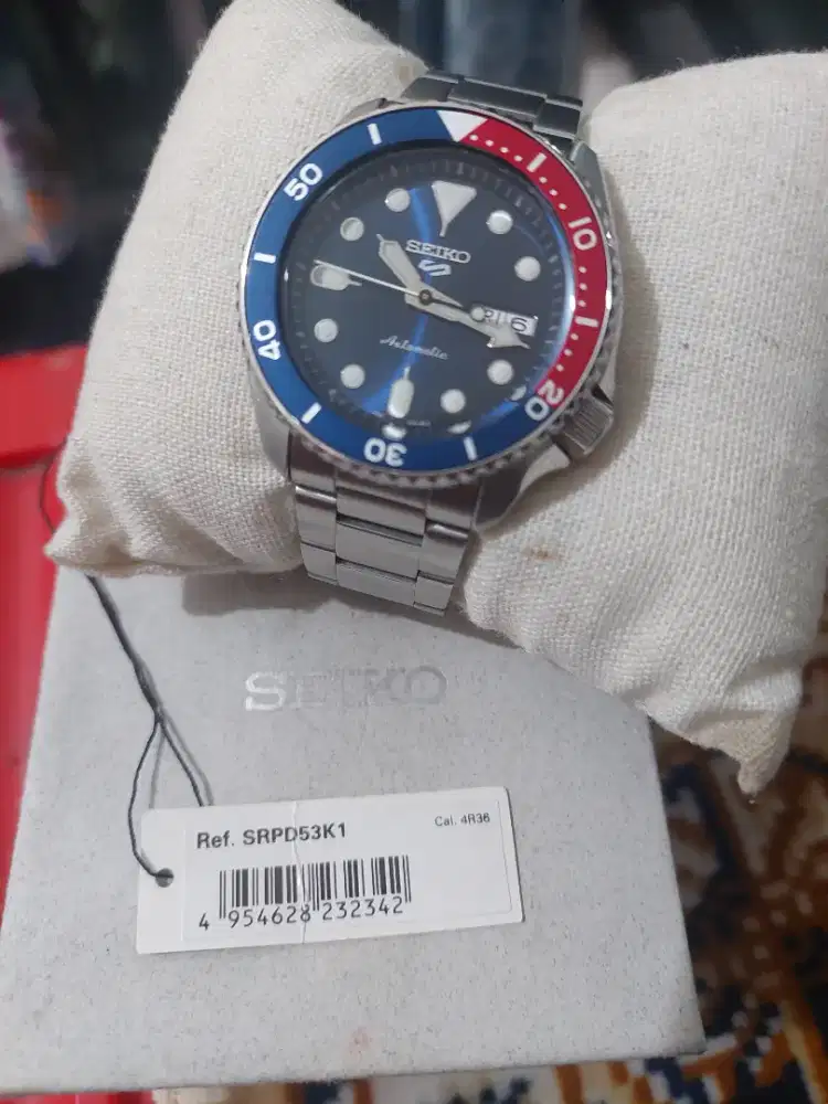 SEIKO Aoutomatic SRPD53K1 PEPSI Original