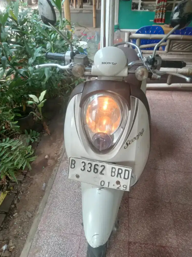 Scoopy 2012 pajak idup