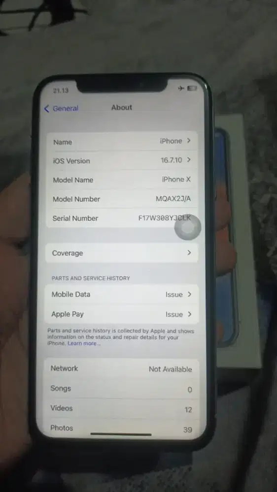 Dijual Murah Iphone X 64