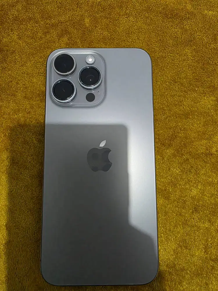 iPhone 15 Pro Max 256GB Natural Titanium | Fullset Box & Invoice | Ori