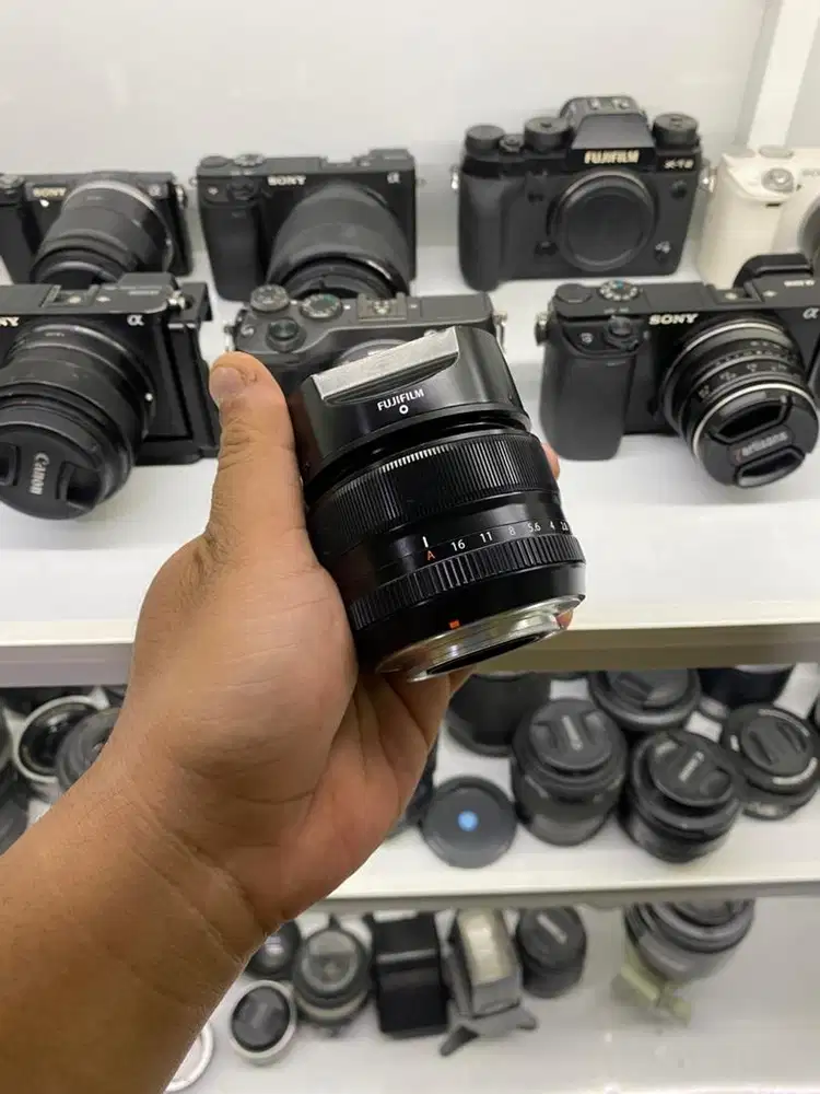 Lensa 35mm f1.4 fujifilm mulus no jamur