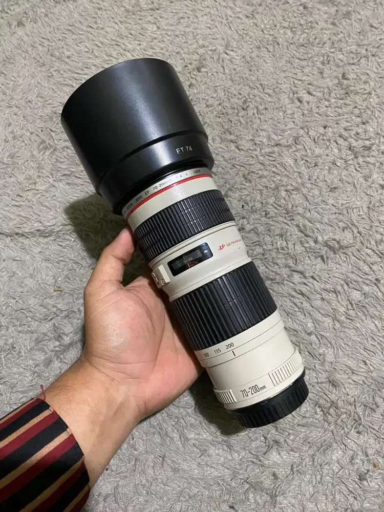 Lensa 70-200 F4 canon normal