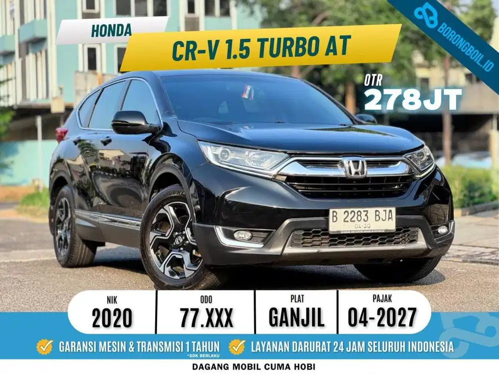HONDA CR-V 1.5 TURBO 2020 HITAM - BEST DEAL