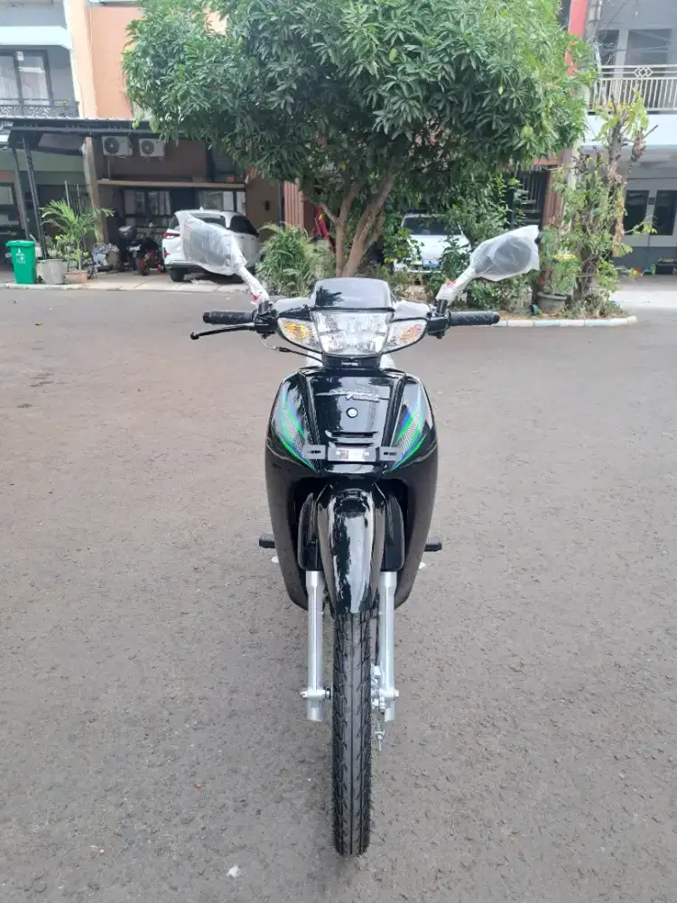 HONDA SUPRA X 2001 100 HITAM ( FULL RESTORASI )