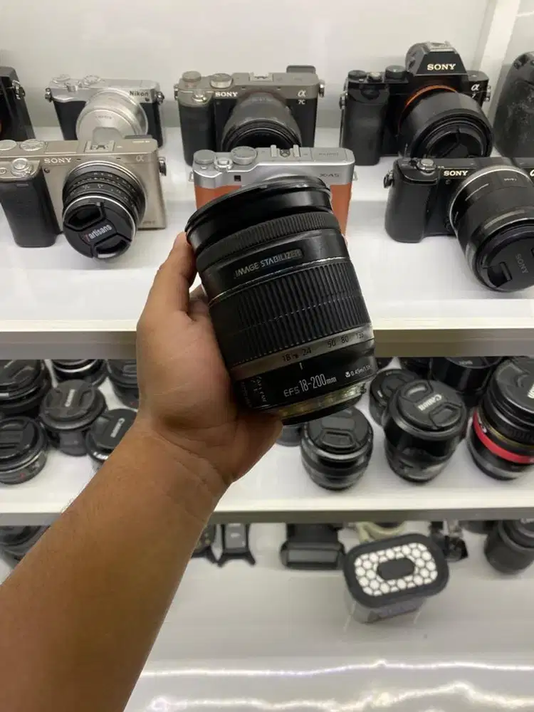 Lensa sapujagad canon 18-200 IS termurah
