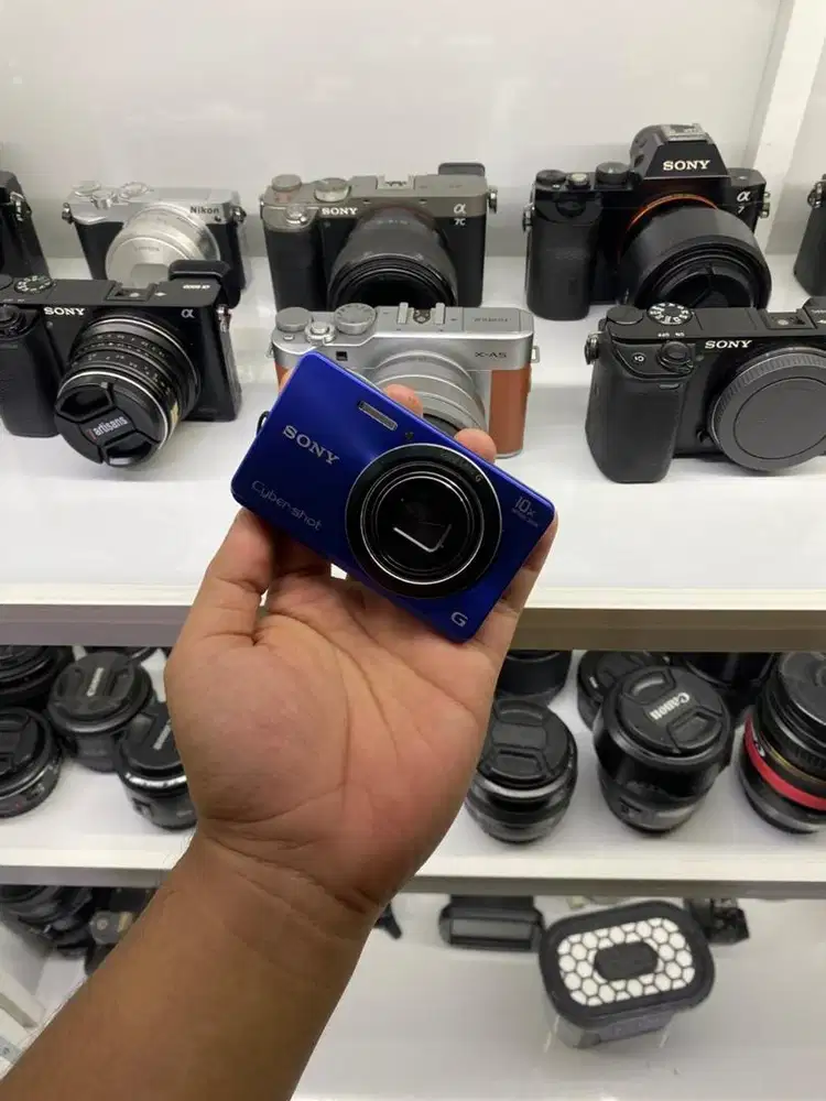Kamera camdig pocket sony W690 mulus kondisi oke