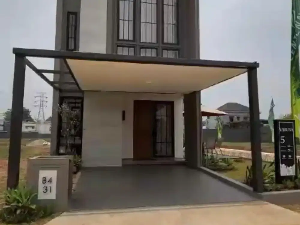 DiJUAL MURAH, RUMAH BARU SIAP HUNI, nyaman dan asri, di Grand Bukit Dago dkt Stasiun Rawa Buntu