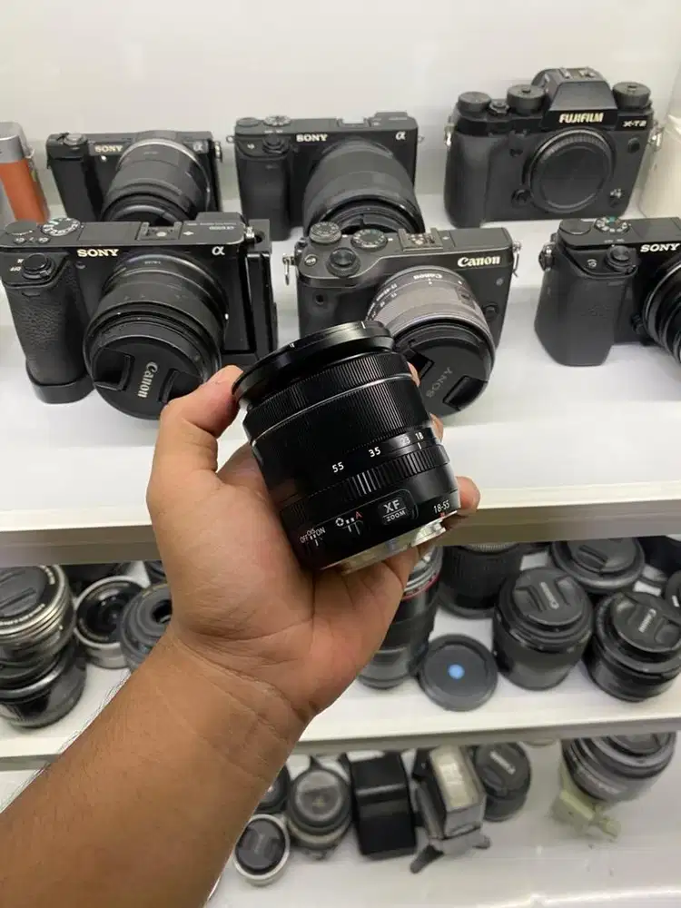 Lensa XF 18-55 f2.8 fujifilm mulus no jamur like new seperti baru