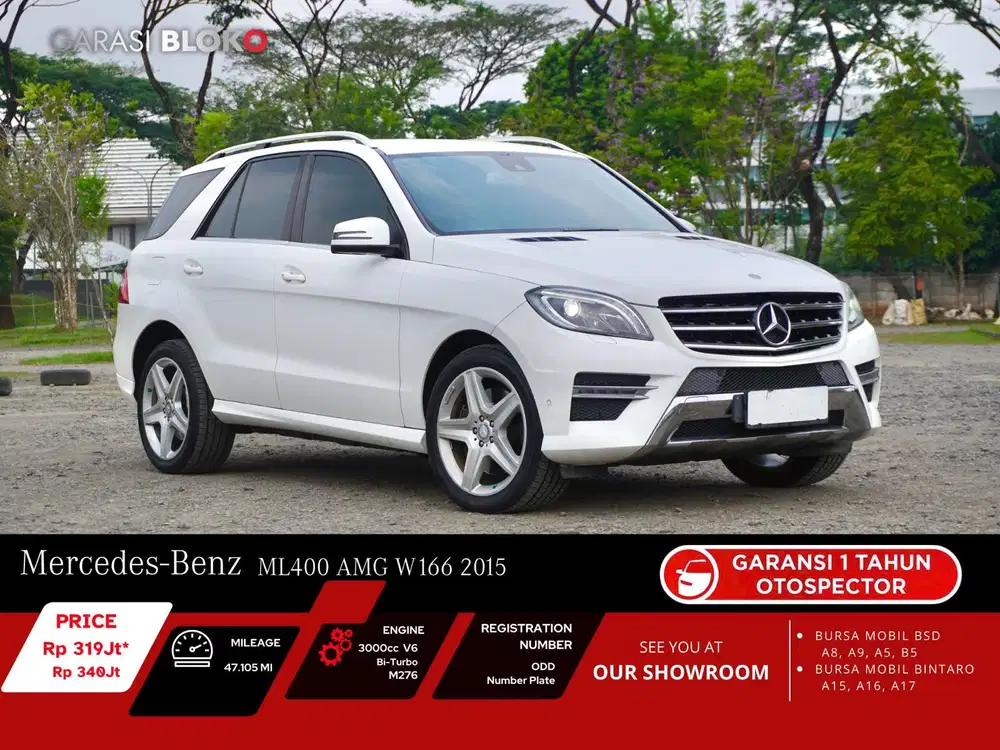 Mercedes-Benz ML400 AMG W166 2015
