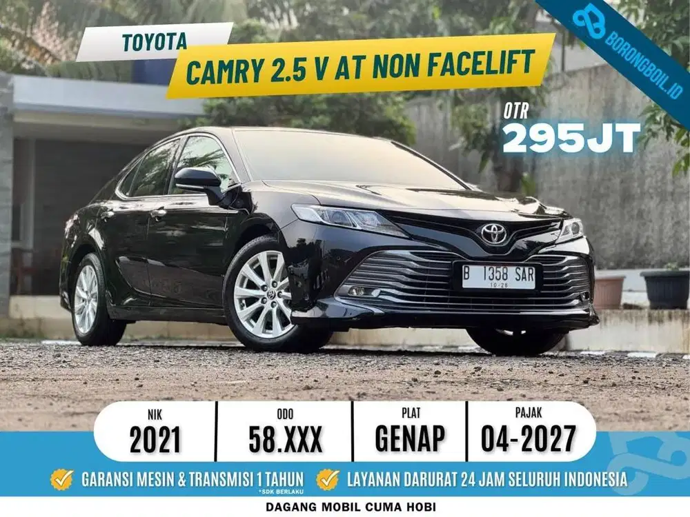 TOYOTA CAMRY 2.5 V AT 2021 HITAM - CLASSY