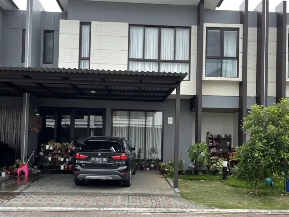 Di jual MURAH, Rumah Mewah, Siap Huni, di The Mozia Cluster Amata - BSD City, Tangerang Selatan