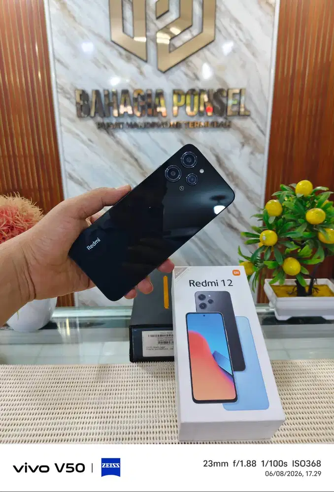 Redmi 12 Ram 8+8Gb/ 256Gb Fullset Mulus Like New Ori 100% Bergaransi