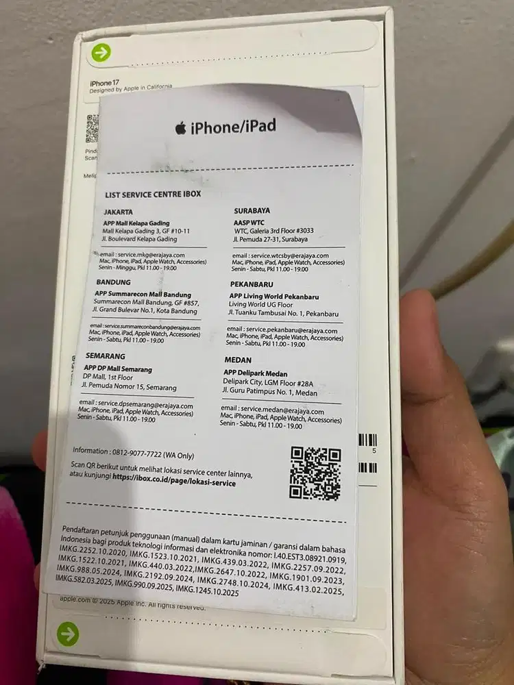 iphone 17 white resmi
