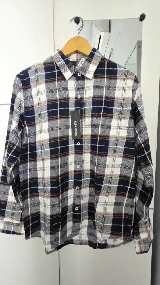 Kemeja Flanel Baru