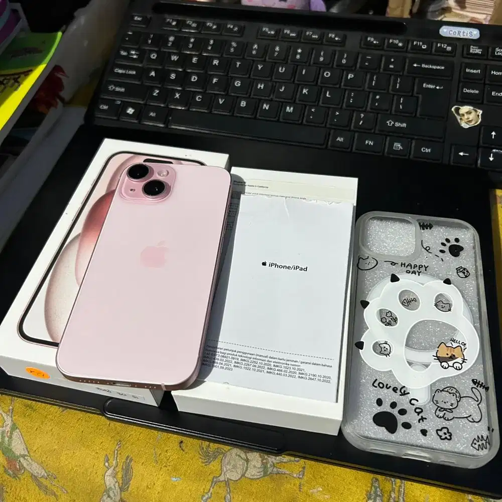 Iphone 15 Pink IBox 128GB FULLSET