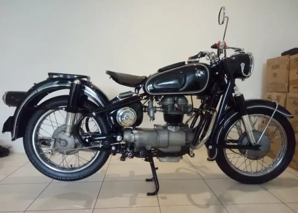 BMW antik R27 THN 1966 full orisinil