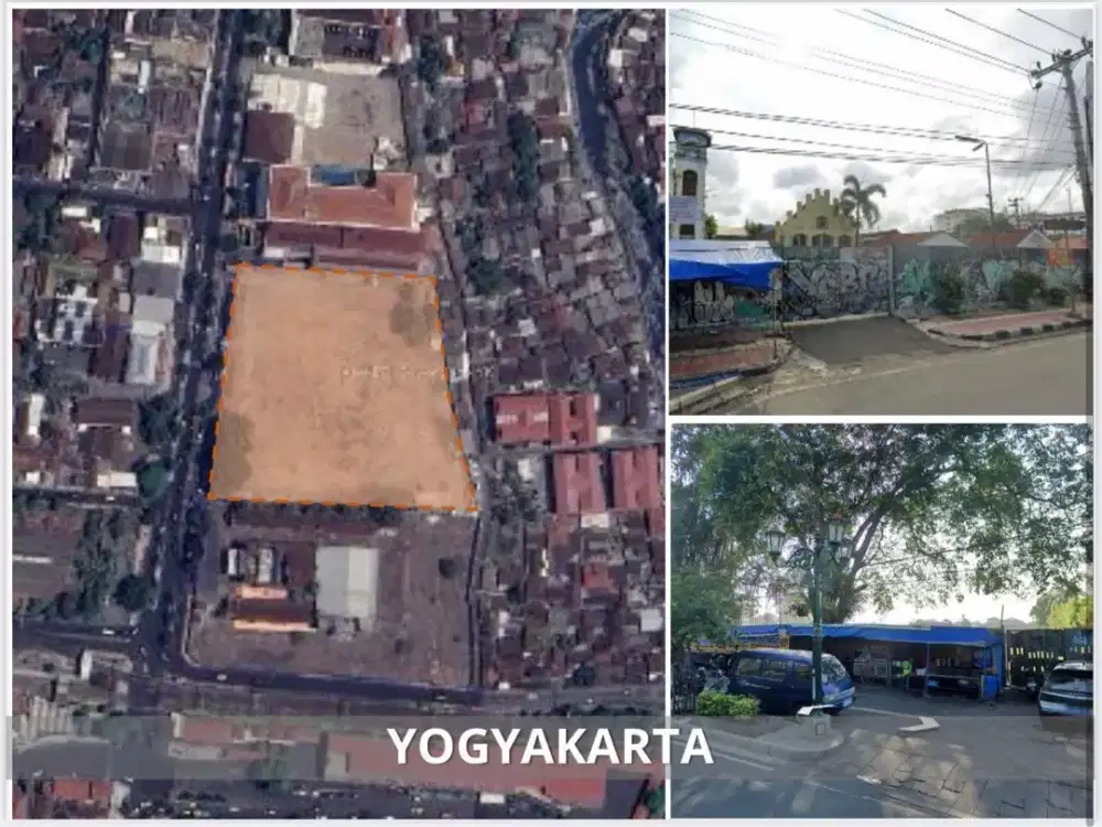 Di Jual MURAH, Tanah Kav. Letak Strategis, di Jl P. Mangkubumi 10 Gowongan, Jetis. Yogyakarta