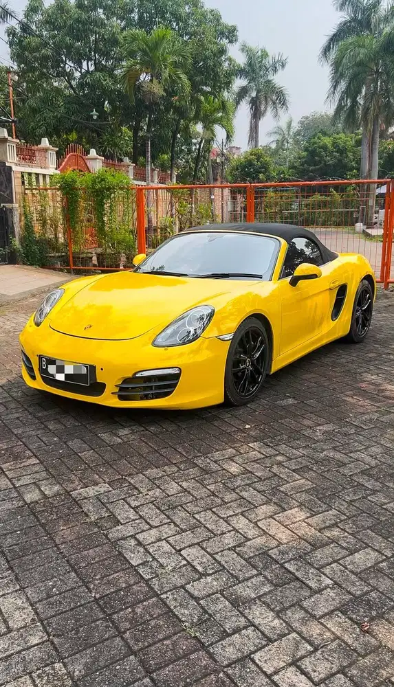 PORSCHE BOXSTER 981 2012 Kuning Jual BOXSTER 2011 Porsche SPORT 2013